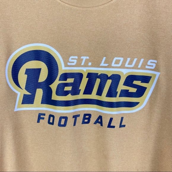Nike Dri-Fit NFL St. Louis Rams Mustard Fan Shirt - Picture 2 of 6